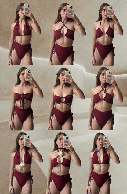 Siena Top- Merlot