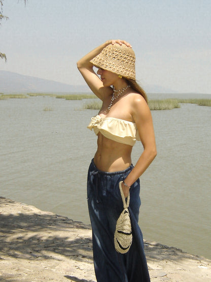 Oasis- Butter Top & Skirt