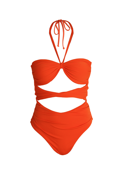 Tre Fontanne - Tangerine One Piece